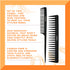 Piepteni Cantu Accessories Heat Carbon Fiber Combs #07894