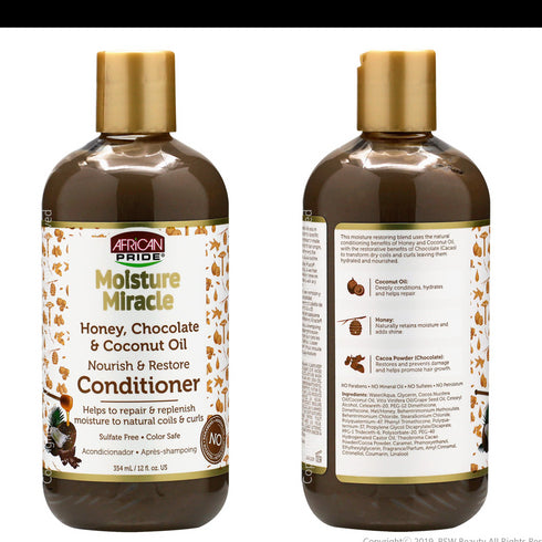 African Pride Moisture Miracle Honey Conditioner 354ml