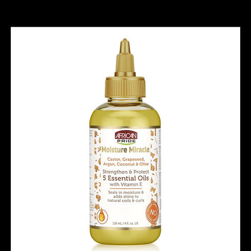 African Pride Moisture Miracle 5 Essential Oils 118ml
